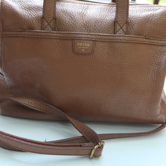 Fossil leather satchel - Picture 13 of 15